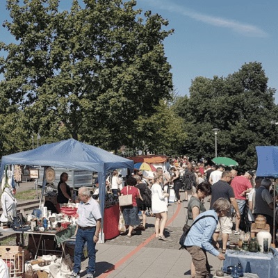 popup-affärer för loppis, foodtruck eller butik